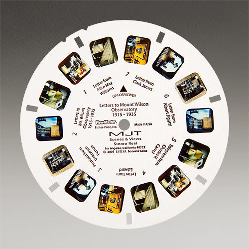 Letters to Mt. Wilson / Pulkovo Observatory View-Master Reels – Museum of  Jurassic Technology Gift Shop
