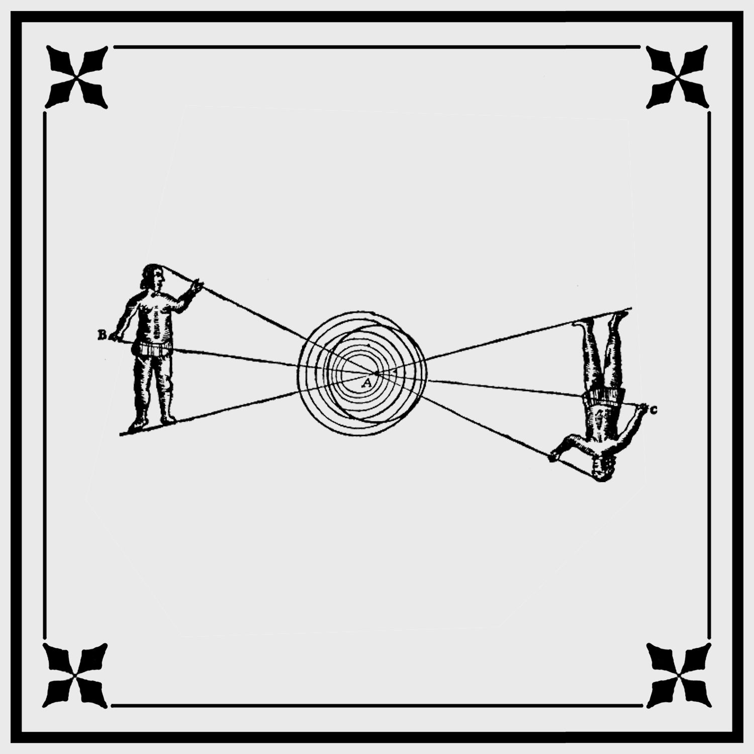 two people coming out of a spiral